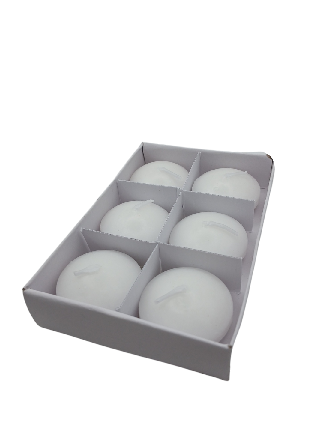 Set de Velas Flotantes Blancas