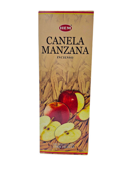 HEM - Incienso Hexagonal - Canela Manzana