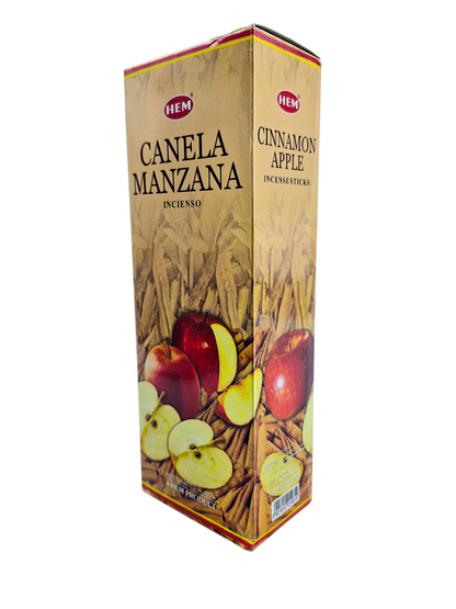 HEM - Incienso Hexagonal - Canela Manzana