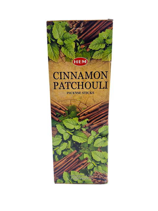 HEM - Incienso Hexagonal - Canela Pachuli