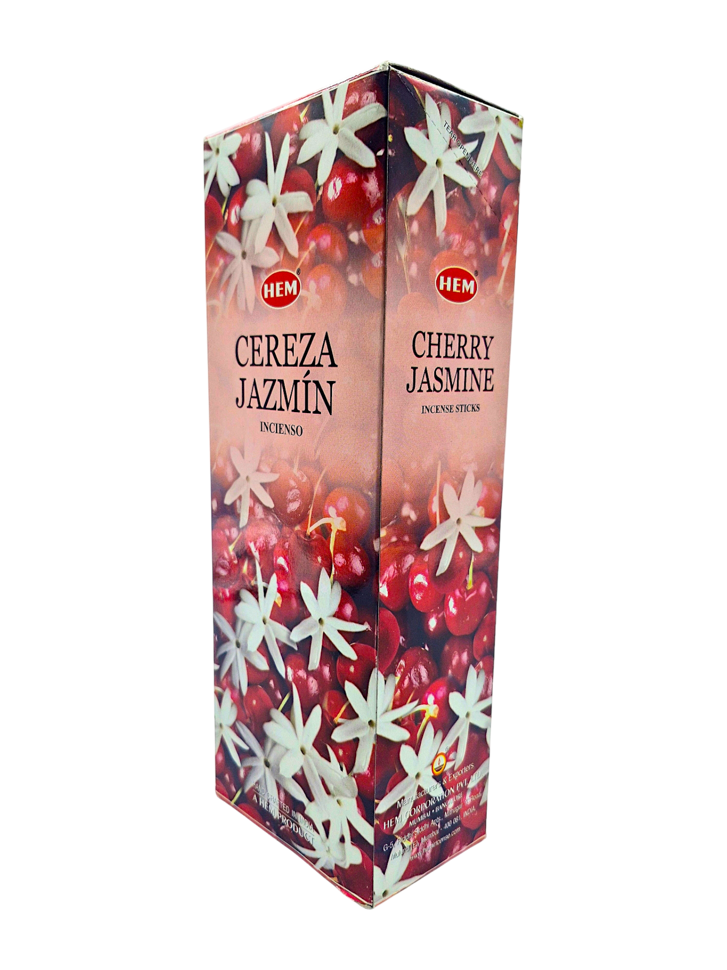 HEM - Incienso Hexagonal - Cereza Jazmín