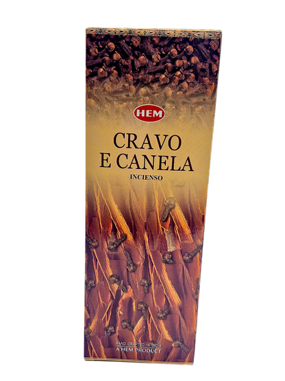 HEM - Incienso Hexagonal - Clavo Canela