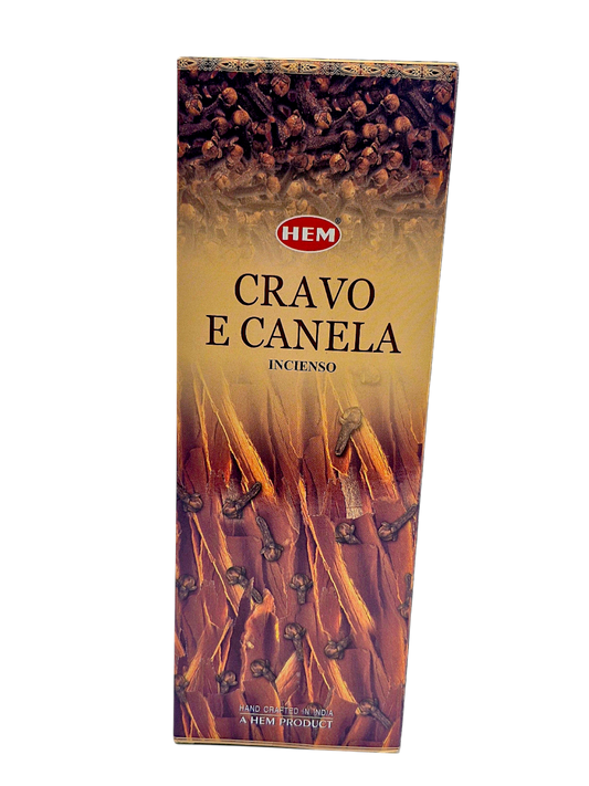 HEM - Incienso Hexagonal - Clavo Canela