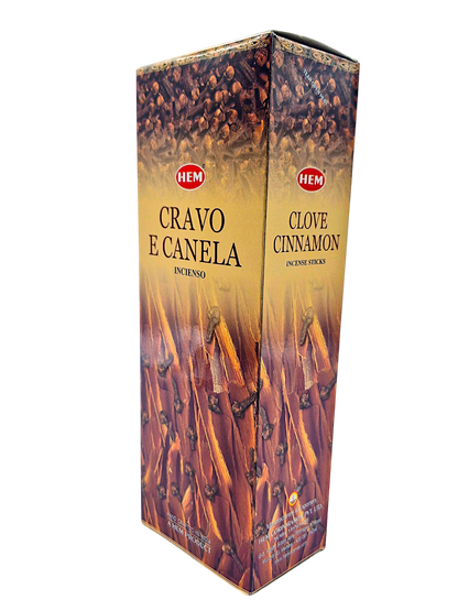 HEM - Incienso Hexagonal - Clavo Canela