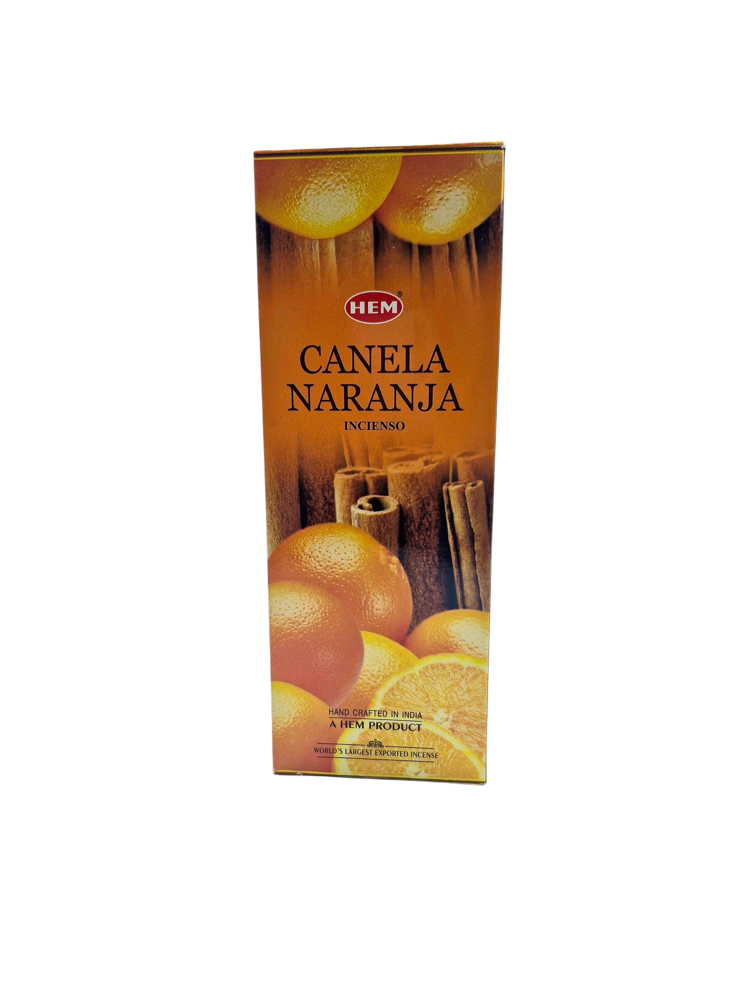 HEM - Incienso Hexagonal - Canela Naranja