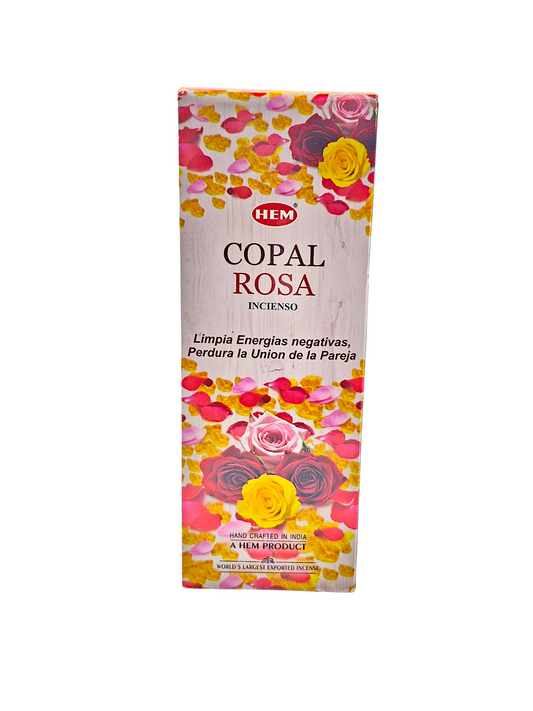 HEM - Incienso Hexagonal - Copal Rosa
