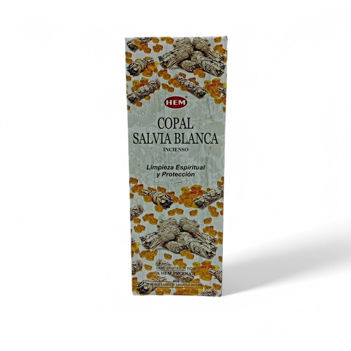 HEM - Incienso Hexagonal - Copal Salvia Blanca