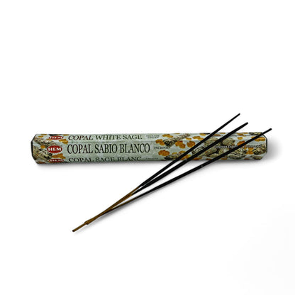 HEM - Incienso Hexagonal - Copal Salvia Blanca