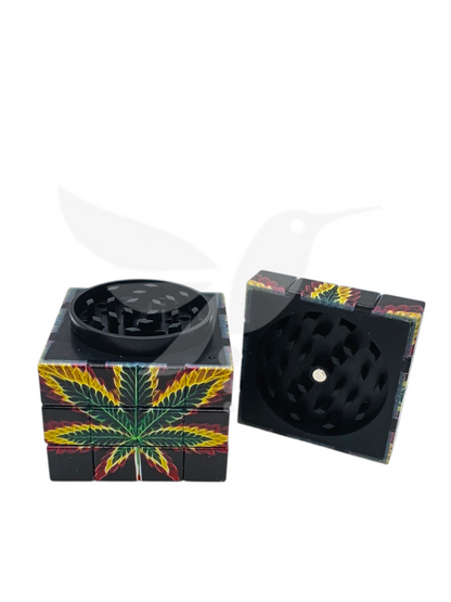 Grinder- Cannabis en negro