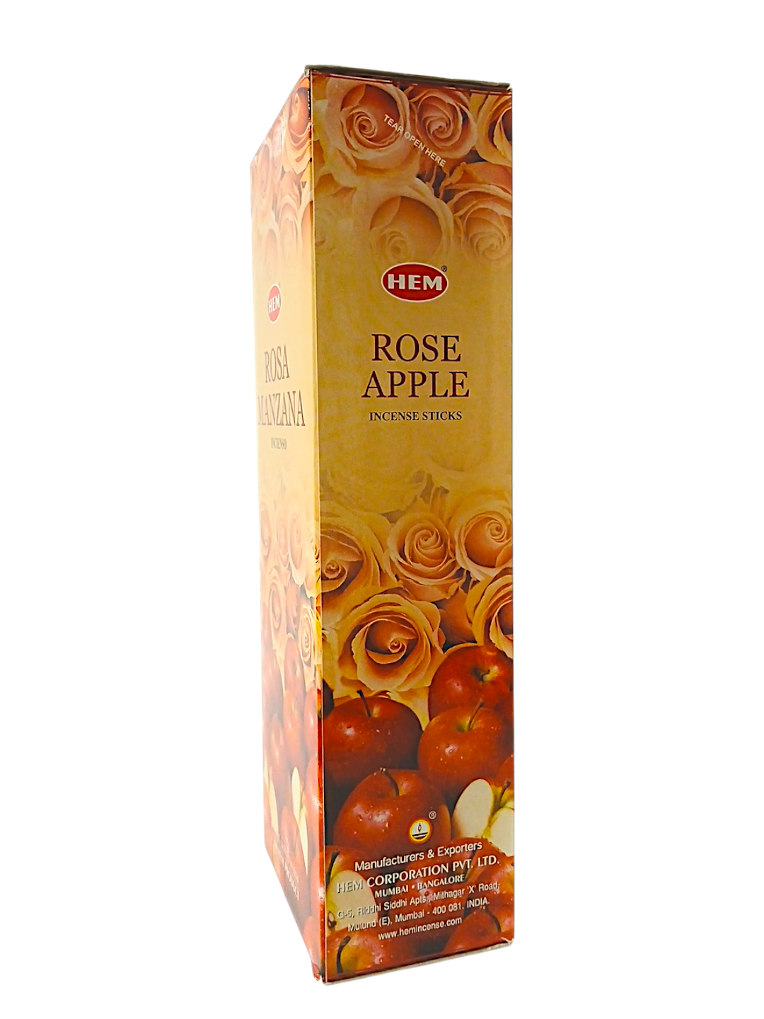 HEM - Incienso Hexagonal - Rosa Manzana