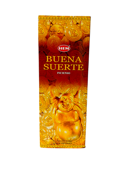 HEM - Incienso Hexagonal - Buena Suerte