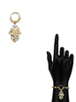 Pulsera Mano de Fátima y Ojo Turco
