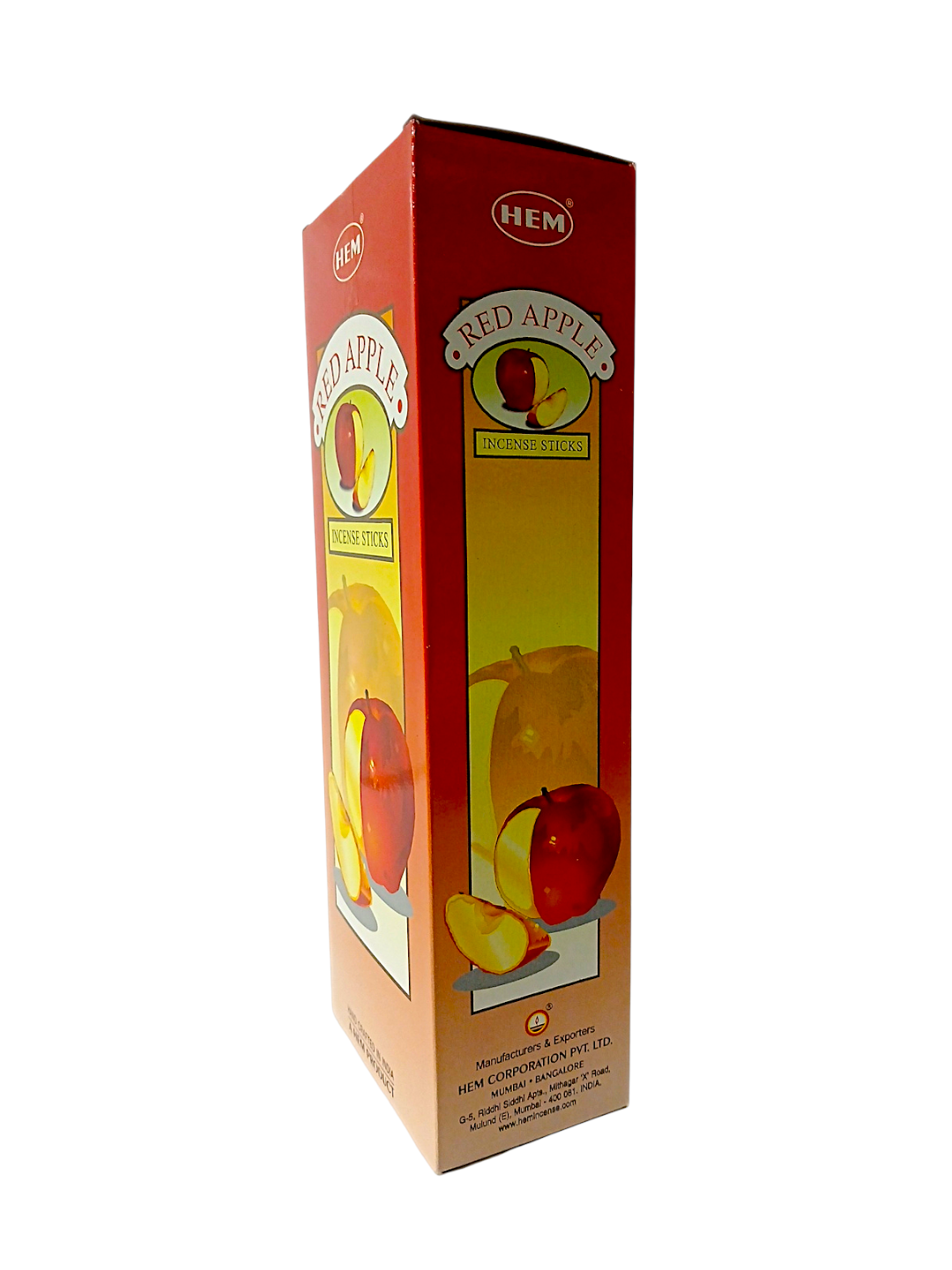 HEM - Incienso Hexagonal - Manzana Roja
