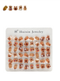 Aretes Capibara