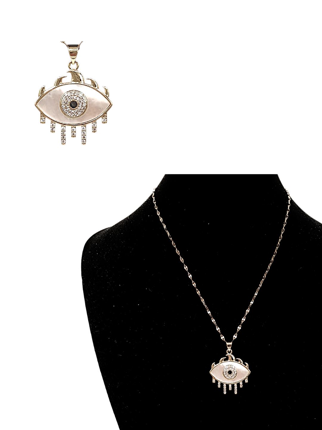 Collar de Ojo Protector con Destillos