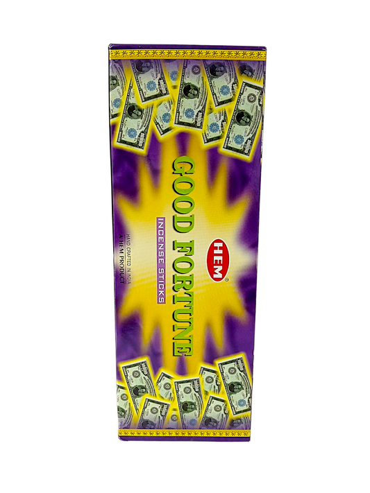 HEM - Incienso Hexagonal - Buena Fortuna