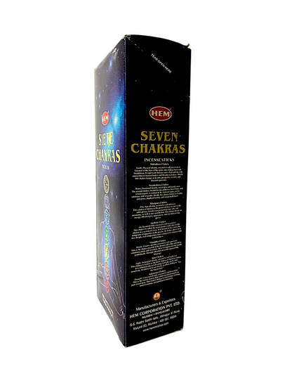 HEM - Incienso Hexagonal - Siete Chakras