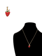 Collar de Fresita Esmaltada