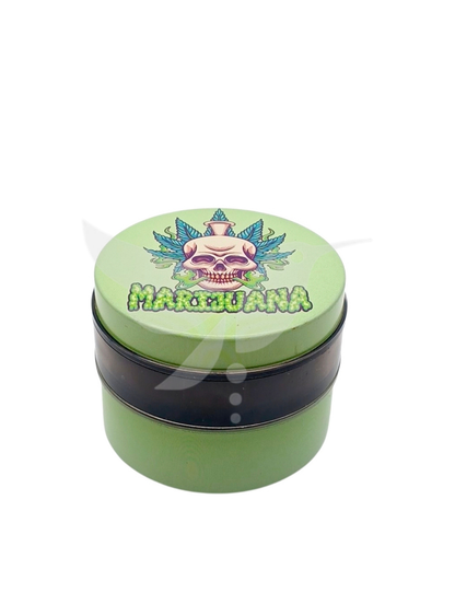 Grinder-Marijuana Skull