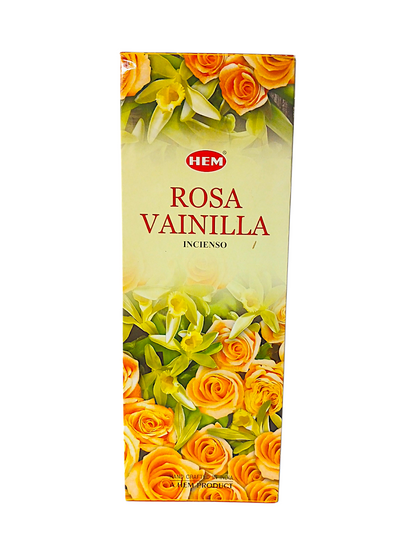 HEM - Incienso Hexagonal - Rosa Vainilla