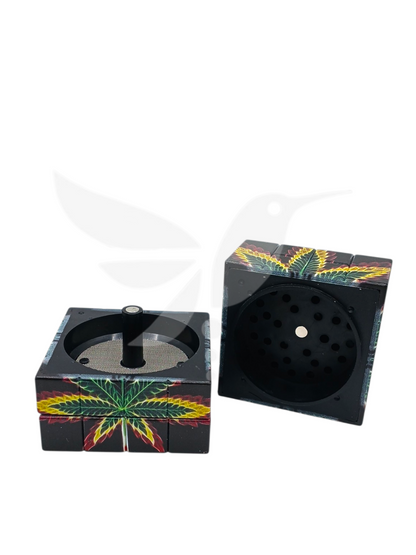 Grinder- Cannabis en negro