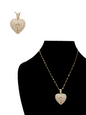 Collar de Corazón Brillante