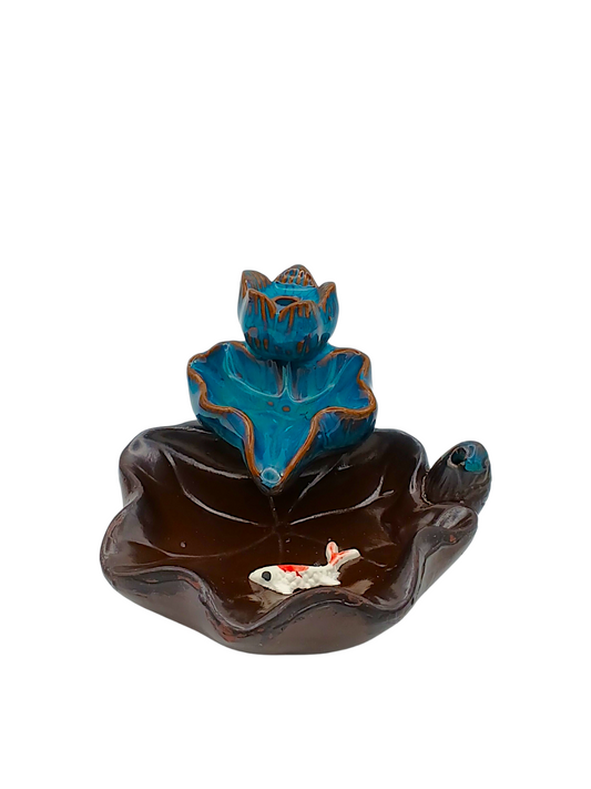 Quemador Estanque de Loto y Pez Koi