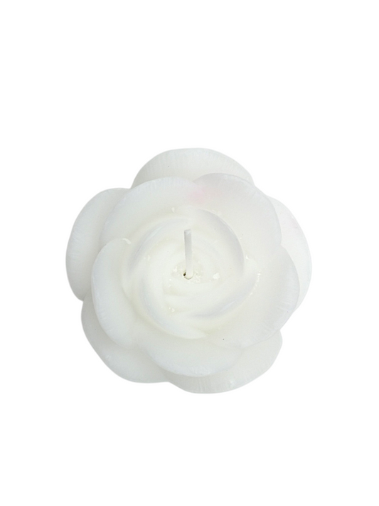 Vela Decorativa en Forma de Rosa