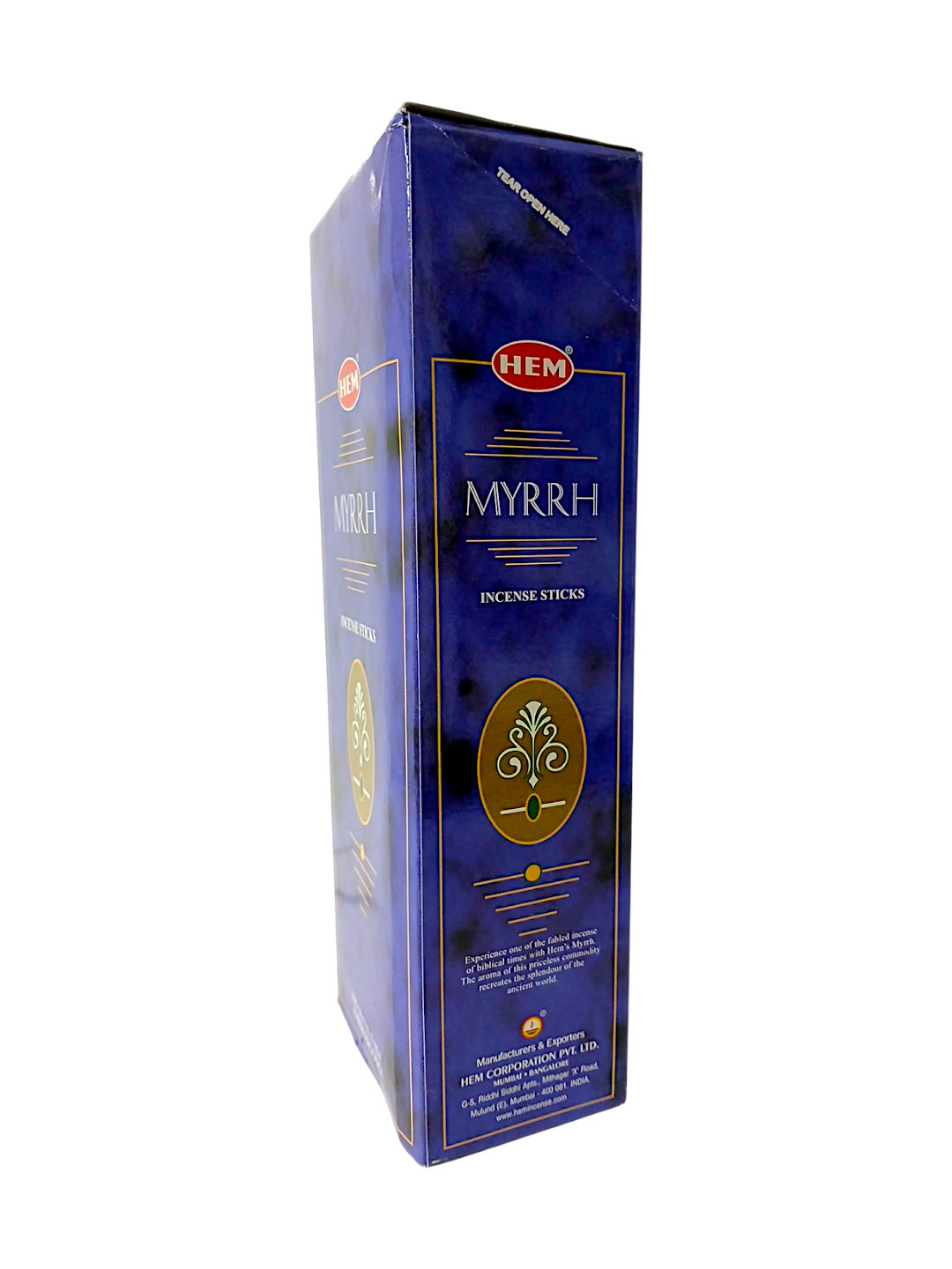 HEM - Incienso Hexagonal - Myrrh