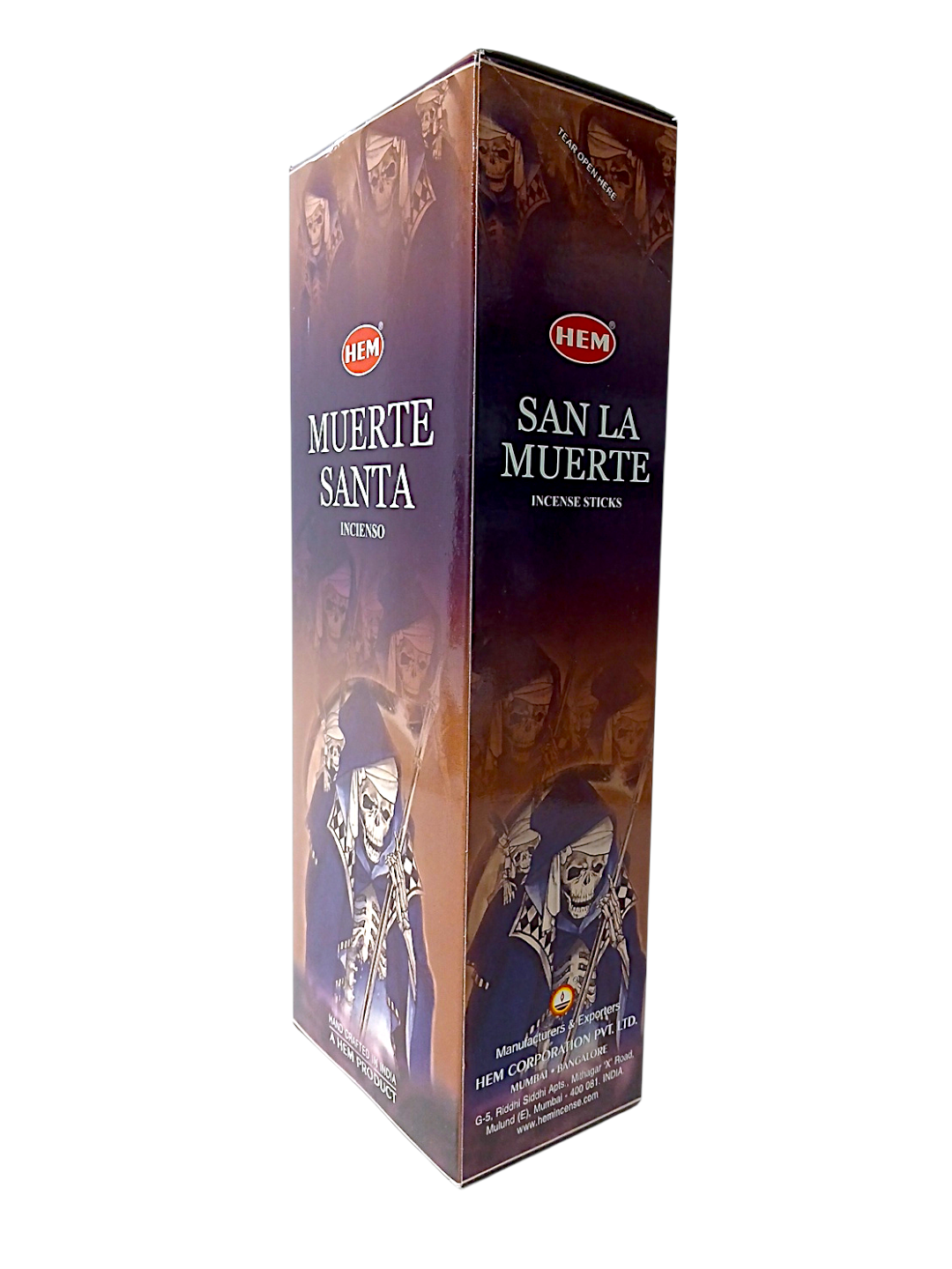 HEM - Incienso Hexagonal - Santa Muerte