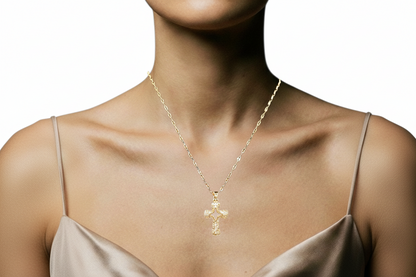 Collar Cruz con Estrella