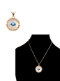 Collar Ojo turco y Nácar