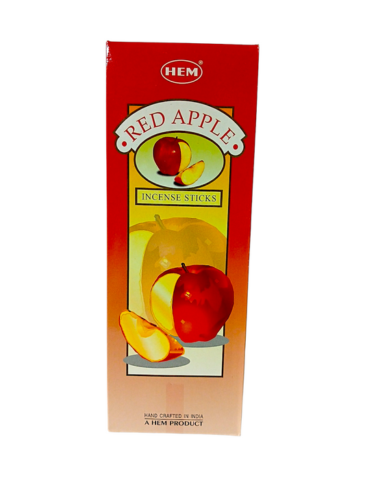 HEM - Incienso Hexagonal - Manzana Roja