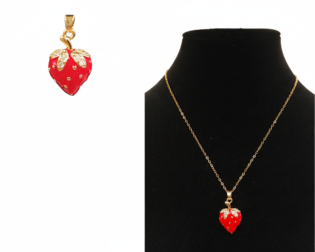 Collar de fresa