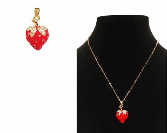 Collar de fresa